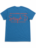 Stuph 'D Beignets & Burgers Blue Tee